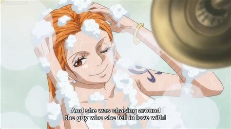 nude one piece anime|Nami bath scene &ONE PIECE& &nude filter&